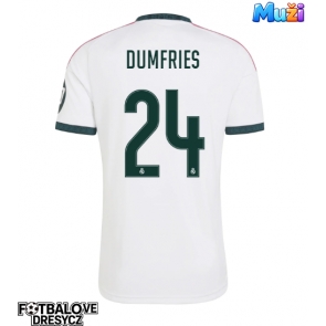 Real Madrid Denzel Dumfries #24 Domácí Dres 2026-27 Krátký Rukáv